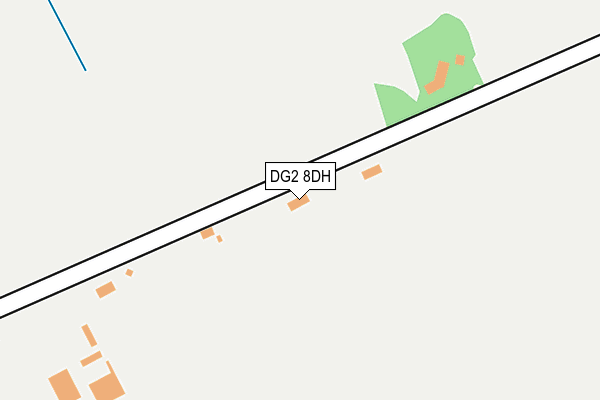 DG2 8DH map - OS OpenMap – Local (Ordnance Survey)
