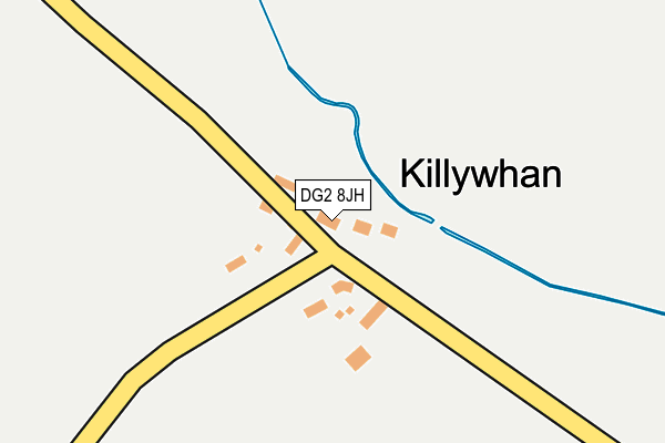 DG2 8JH map - OS OpenMap – Local (Ordnance Survey)