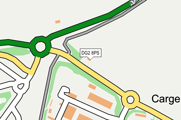 DG2 8PS map - OS OpenMap – Local (Ordnance Survey)