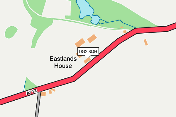 DG2 8QH map - OS OpenMap – Local (Ordnance Survey)
