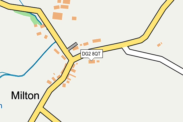 DG2 8QT map - OS OpenMap – Local (Ordnance Survey)