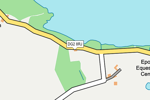 DG2 8RJ map - OS OpenMap – Local (Ordnance Survey)