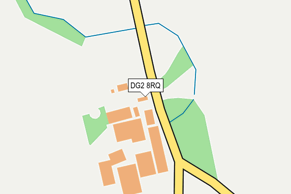 DG2 8RQ map - OS OpenMap – Local (Ordnance Survey)