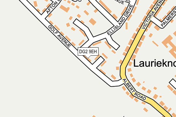 DG2 9EH map - OS OpenMap – Local (Ordnance Survey)