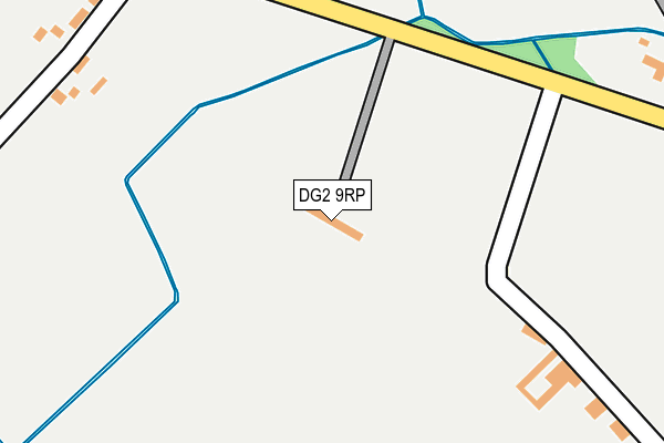 DG2 9RP map - OS OpenMap – Local (Ordnance Survey)