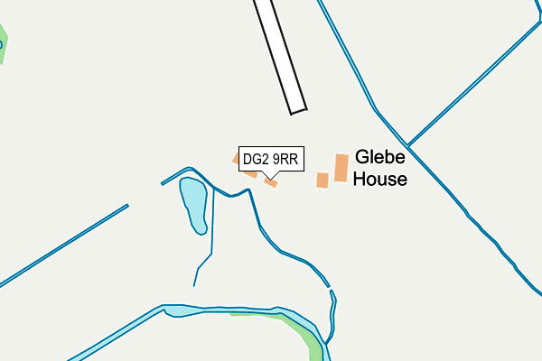 DG2 9RR map - OS OpenMap – Local (Ordnance Survey)