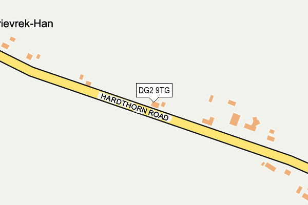 DG2 9TG map - OS OpenMap – Local (Ordnance Survey)