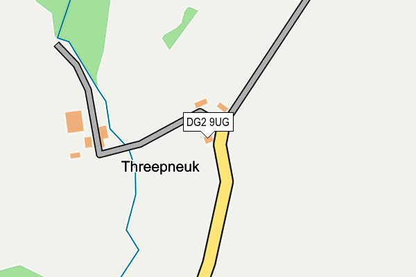 DG2 9UG map - OS OpenMap – Local (Ordnance Survey)