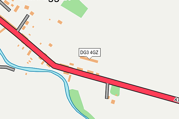 DG3 4GZ map - OS OpenMap – Local (Ordnance Survey)