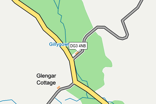 DG3 4NB map - OS OpenMap – Local (Ordnance Survey)