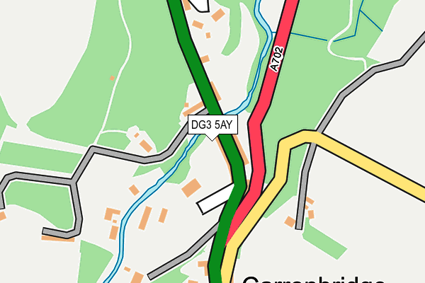 DG3 5AY map - OS OpenMap – Local (Ordnance Survey)