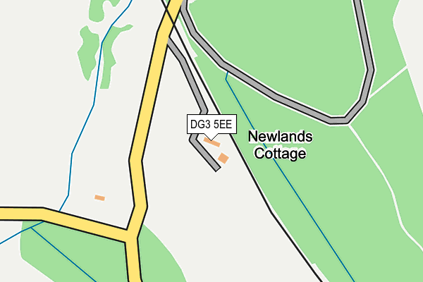 DG3 5EE map - OS OpenMap – Local (Ordnance Survey)