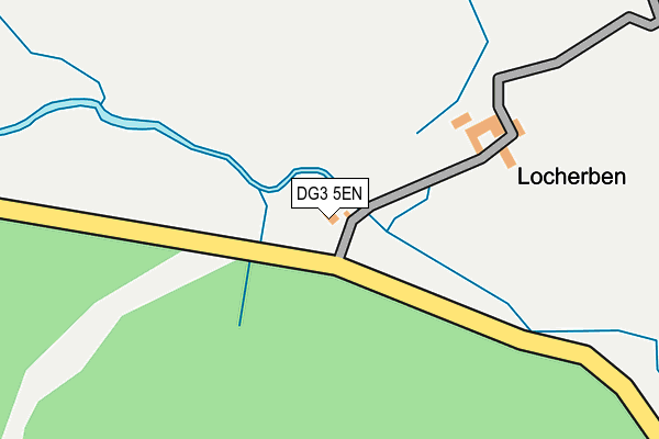 DG3 5EN map - OS OpenMap – Local (Ordnance Survey)