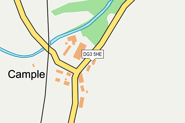DG3 5HE map - OS OpenMap – Local (Ordnance Survey)
