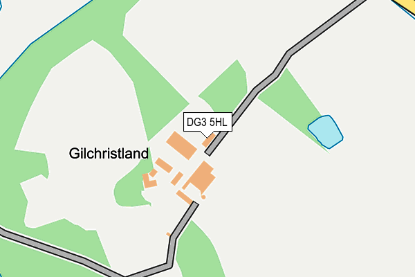 DG3 5HL map - OS OpenMap – Local (Ordnance Survey)
