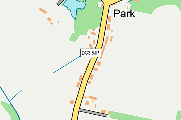 DG3 5JP map - OS OpenMap – Local (Ordnance Survey)