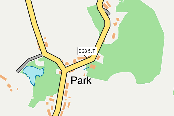 DG3 5JT map - OS OpenMap – Local (Ordnance Survey)