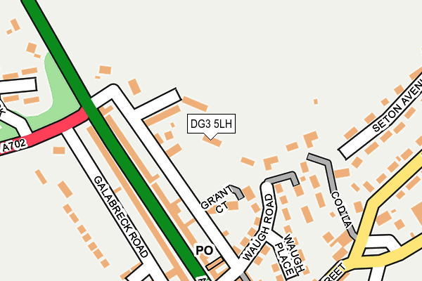 DG3 5LH map - OS OpenMap – Local (Ordnance Survey)