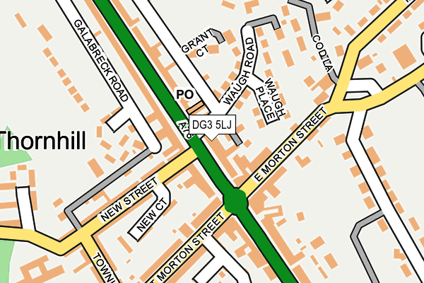 DG3 5LJ map - OS OpenMap – Local (Ordnance Survey)