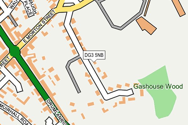 DG3 5NB map - OS OpenMap – Local (Ordnance Survey)