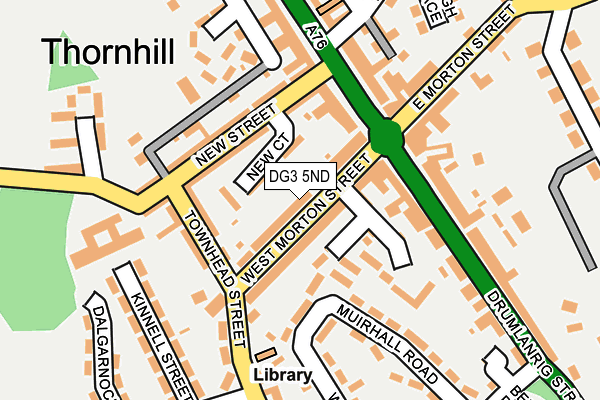 DG3 5ND map - OS OpenMap – Local (Ordnance Survey)