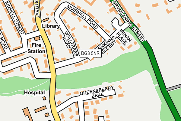 DG3 5NR map - OS OpenMap – Local (Ordnance Survey)