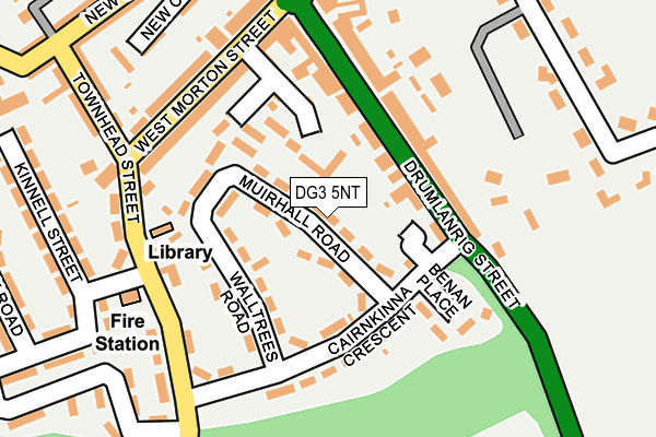 DG3 5NT map - OS OpenMap – Local (Ordnance Survey)