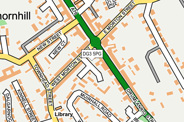 DG3 5PG map - OS OpenMap – Local (Ordnance Survey)