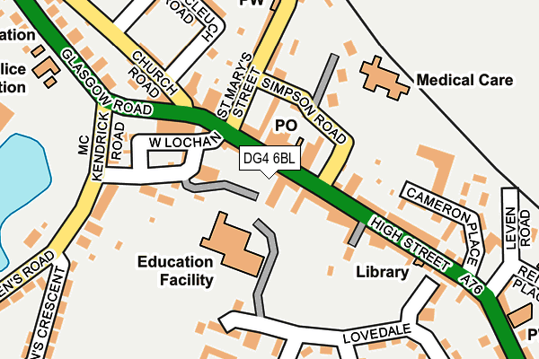 Map of ACL JOINERY LIMITED at local scale