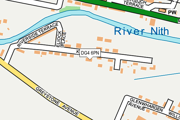 DG4 6PN map - OS OpenMap – Local (Ordnance Survey)