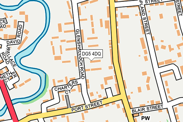 DG5 4DQ map - OS OpenMap – Local (Ordnance Survey)