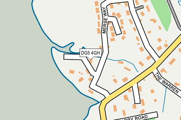 DG5 4GH map - OS OpenMap – Local (Ordnance Survey)