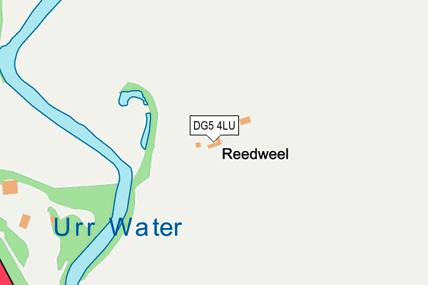 DG5 4LU map - OS OpenMap – Local (Ordnance Survey)