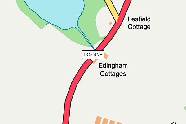 DG5 4NF map - OS OpenMap – Local (Ordnance Survey)