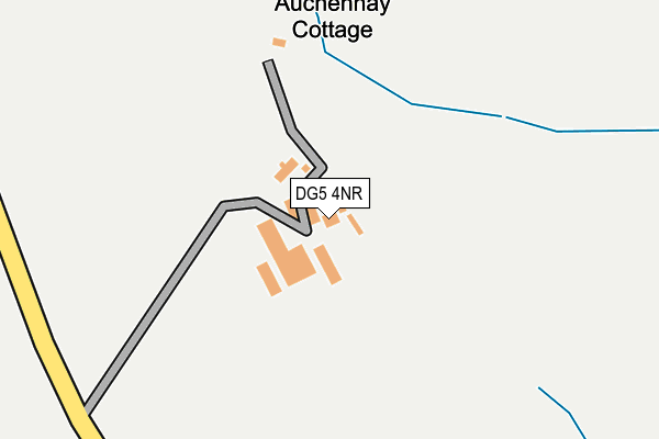 DG5 4NR map - OS OpenMap – Local (Ordnance Survey)