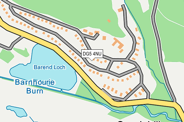 DG5 4NU map - OS OpenMap – Local (Ordnance Survey)