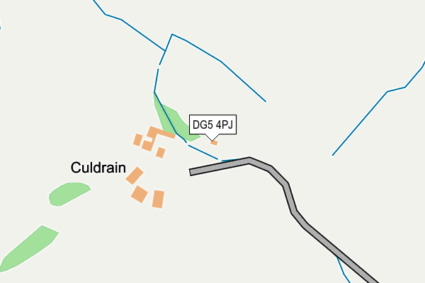 DG5 4PJ map - OS OpenMap – Local (Ordnance Survey)
