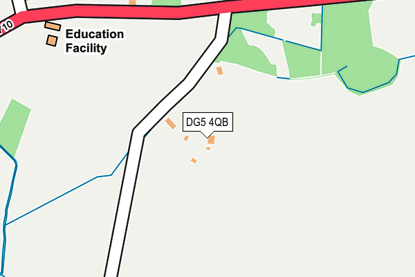 DG5 4QB map - OS OpenMap – Local (Ordnance Survey)