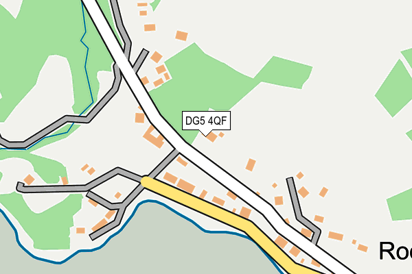 DG5 4QF map - OS OpenMap – Local (Ordnance Survey)