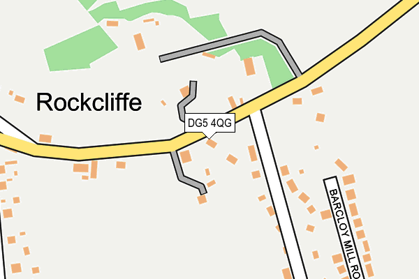 DG5 4QG map - OS OpenMap – Local (Ordnance Survey)