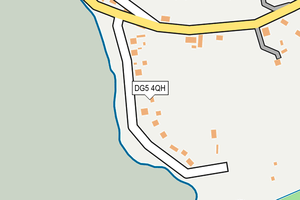 DG5 4QH map - OS OpenMap – Local (Ordnance Survey)