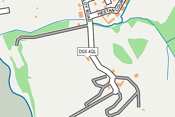 DG5 4QL map - OS OpenMap – Local (Ordnance Survey)