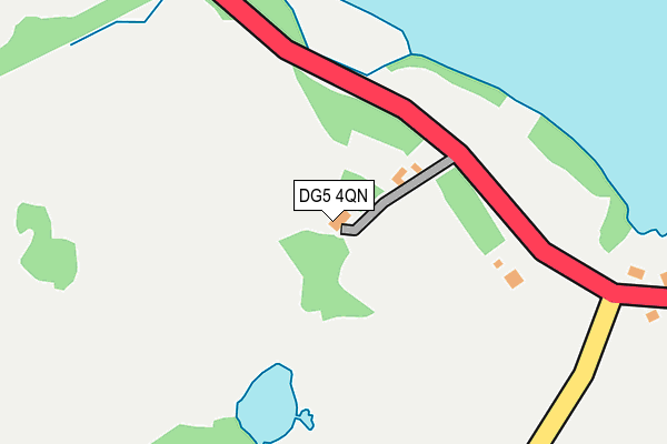 DG5 4QN map - OS OpenMap – Local (Ordnance Survey)