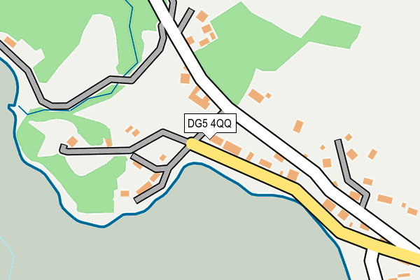 DG5 4QQ map - OS OpenMap – Local (Ordnance Survey)