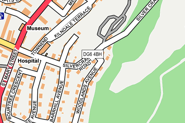 DG6 4BH map - OS OpenMap – Local (Ordnance Survey)