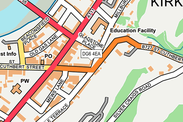 DG6 4EA map - OS OpenMap – Local (Ordnance Survey)