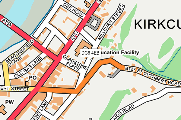 DG6 4EB map - OS OpenMap – Local (Ordnance Survey)