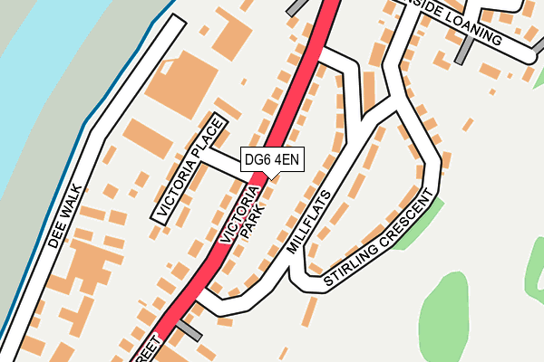 DG6 4EN map - OS OpenMap – Local (Ordnance Survey)