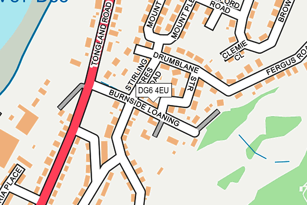 DG6 4EU map - OS OpenMap – Local (Ordnance Survey)