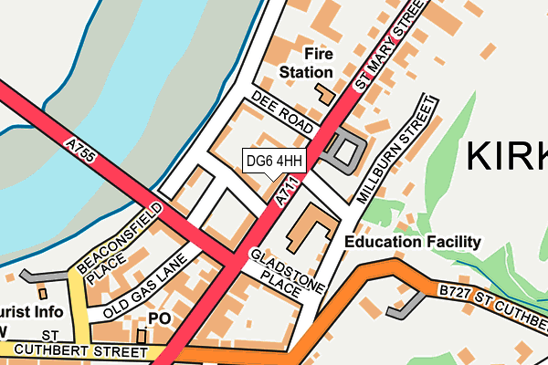 DG6 4HH map - OS OpenMap – Local (Ordnance Survey)